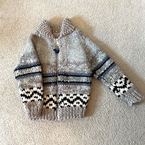 Knit kids sweater